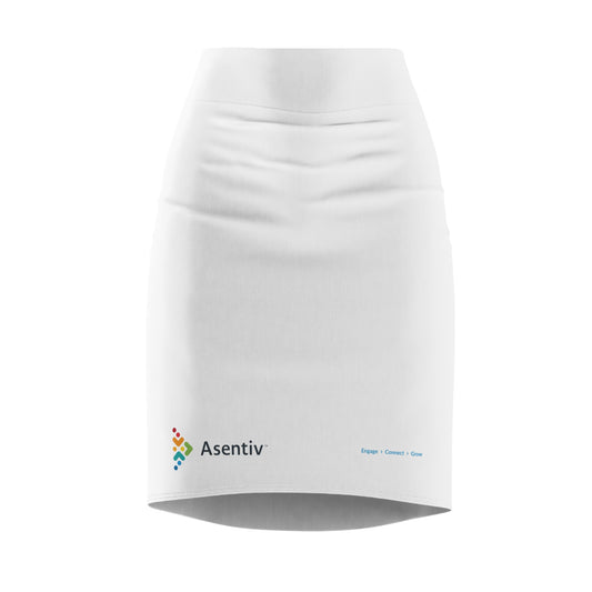 Pencil Skirt White