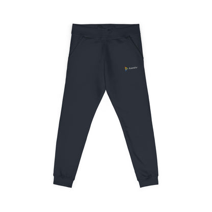 Joggers with embroidered logo