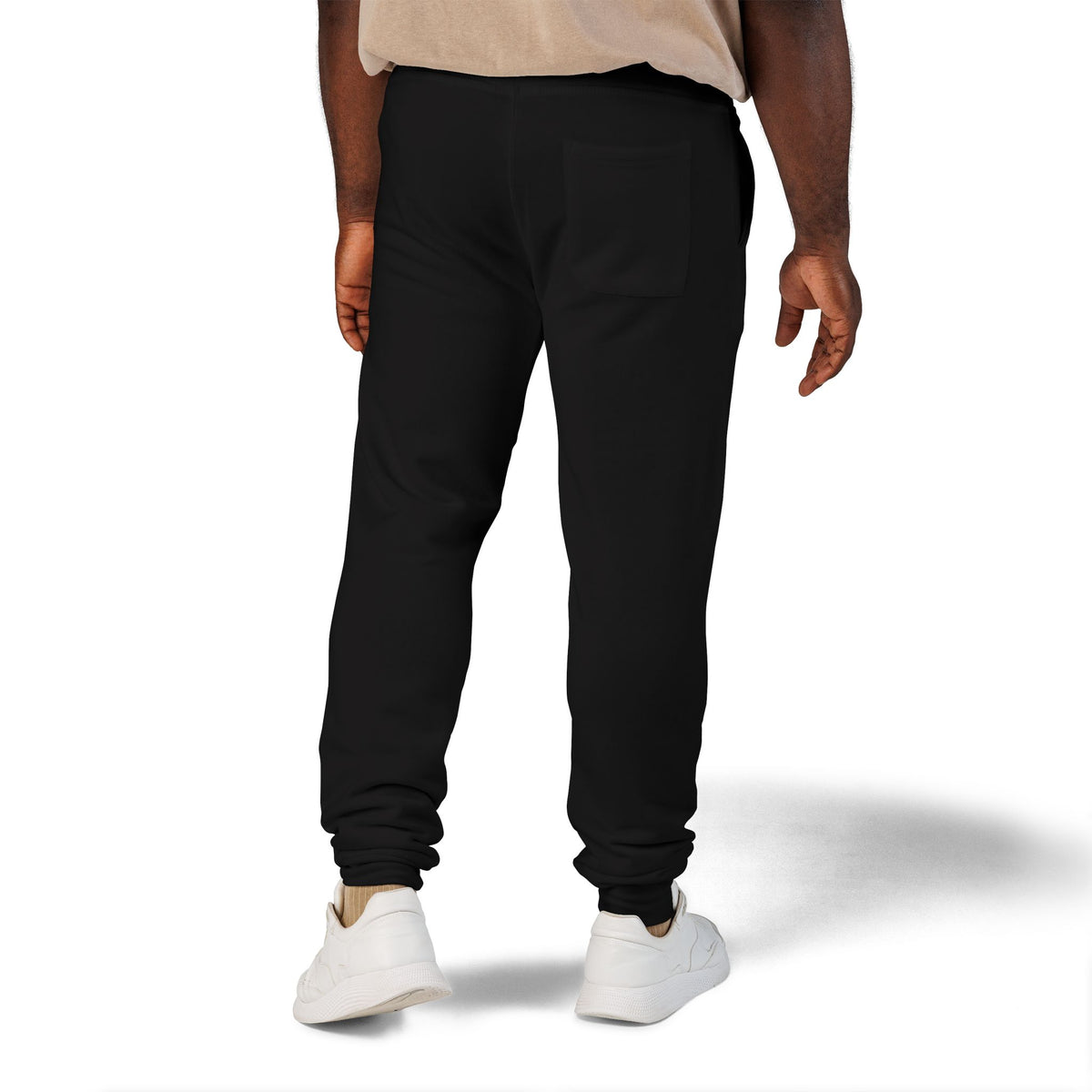 Joggers with embroidered logo