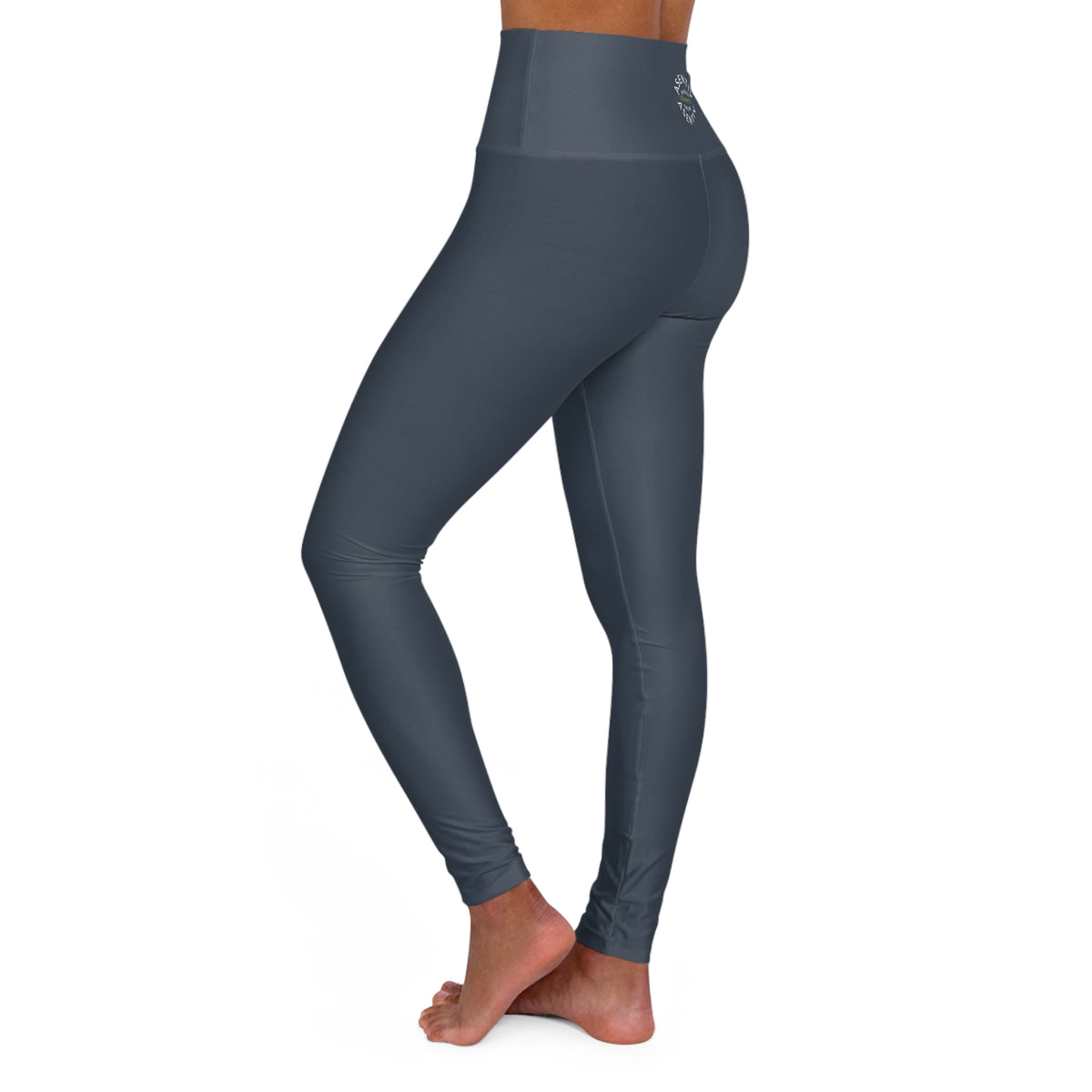 High-Waisted Yoga Leggings Navy