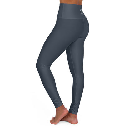 High-Waisted Yoga Leggings Navy
