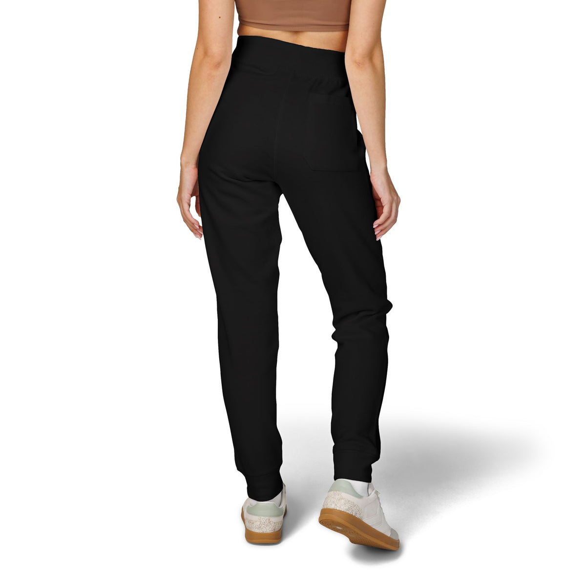 Joggers with embroidered logo
