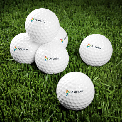Asentiv Golf Balls, 6pcs