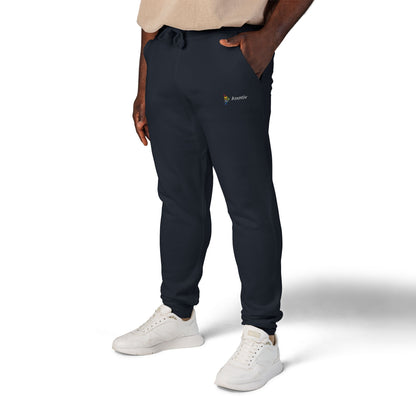 Joggers with embroidered logo