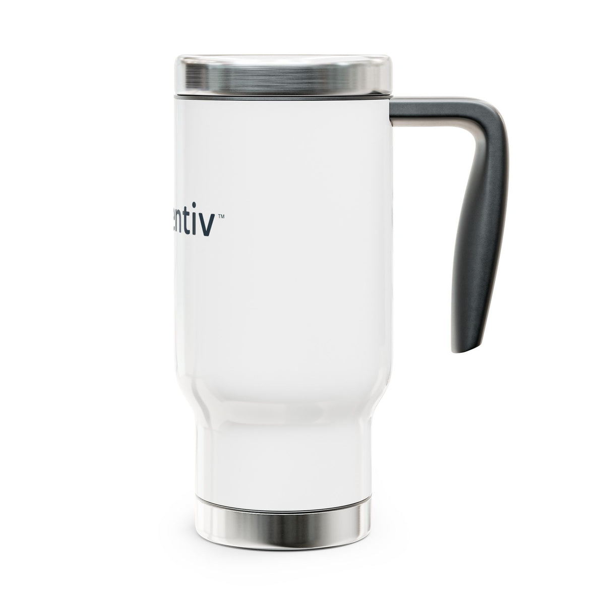 Asentiv Travel Mug with Handle — Insulated Coffee Tumbler