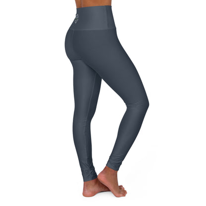 High-Waisted Yoga Leggings Navy